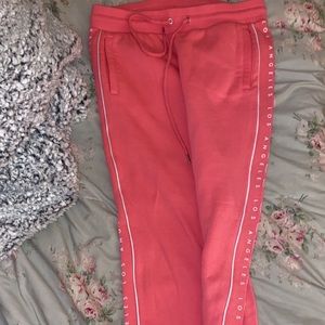 Women’s guess neon pink joggers